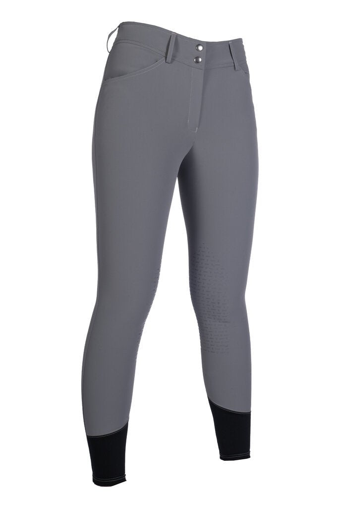 HKM Tampa - Silicone Knee Patch Riding Breeches - HKM - Equiluxe Tack