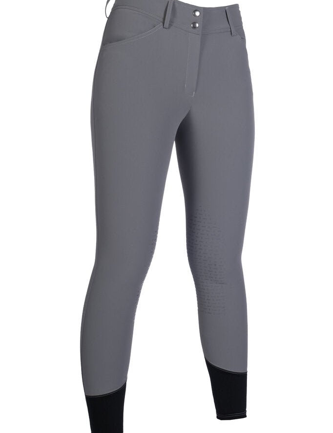HKM Tampa - Silicone Knee Patch Riding Breeches - HKM - Equiluxe Tack