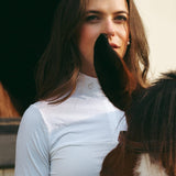 CRINIERE Holly Show Shirt LS | White