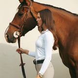 CRINIERE Holly Show Shirt LS | White