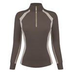 Horse Spirit Long Sleeve - Brown / Beige - Horse Spirit - Equiluxe Tack
