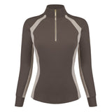 Horse Spirit Long Sleeve - Brown / Beige - Horse Spirit - Equiluxe Tack