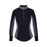 Horse Spirit Long Sleeve Shirt - Black/Grey - Horse Spirit - Equiluxe Tack