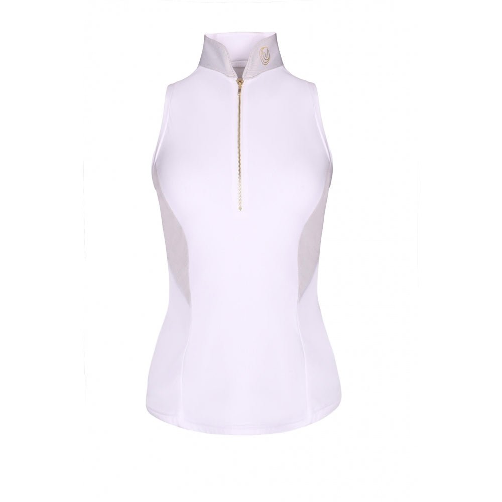 Horse Spirit Long Sleeve Shirt - White / Grey - Horse Spirit - Equiluxe Tack