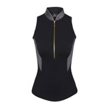 Horse Spirit Sleeveless Shirt - Black/Grey - Horse Spirit - Equiluxe Tack