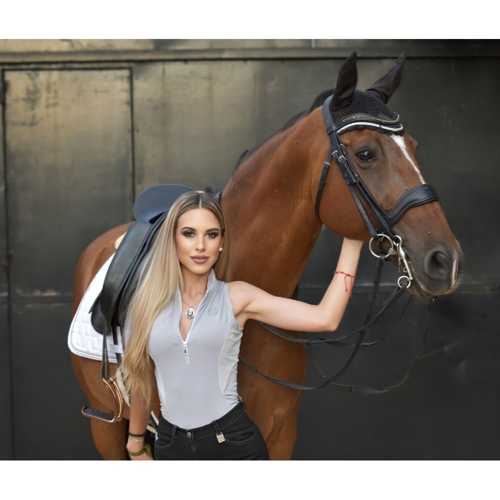 Horse Spirit Sleeveless Shirt - Grey - Horse Spirit - Equiluxe Tack
