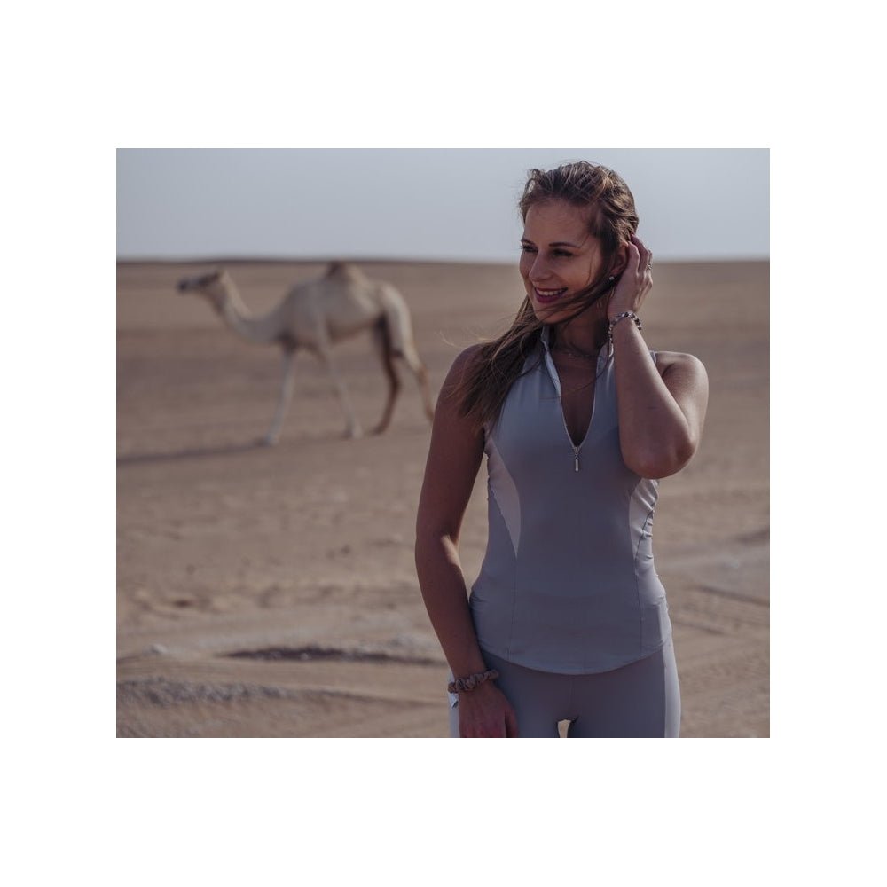 Horse Spirit Sleeveless Shirt - Grey - Horse Spirit - Equiluxe Tack