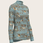 Horse Town Symphony Quarter Zip Sun Shirt - Espoir Equestrian - Equiluxe Tack