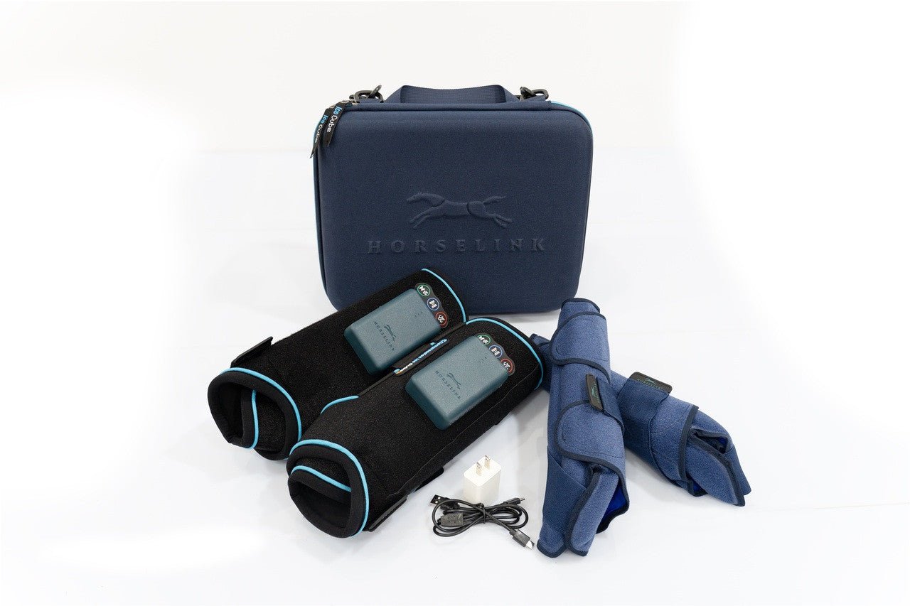 HorseLinkTech Compression Ice Cube Therapy Boots - HorseLinkTech - Equiluxe Tack