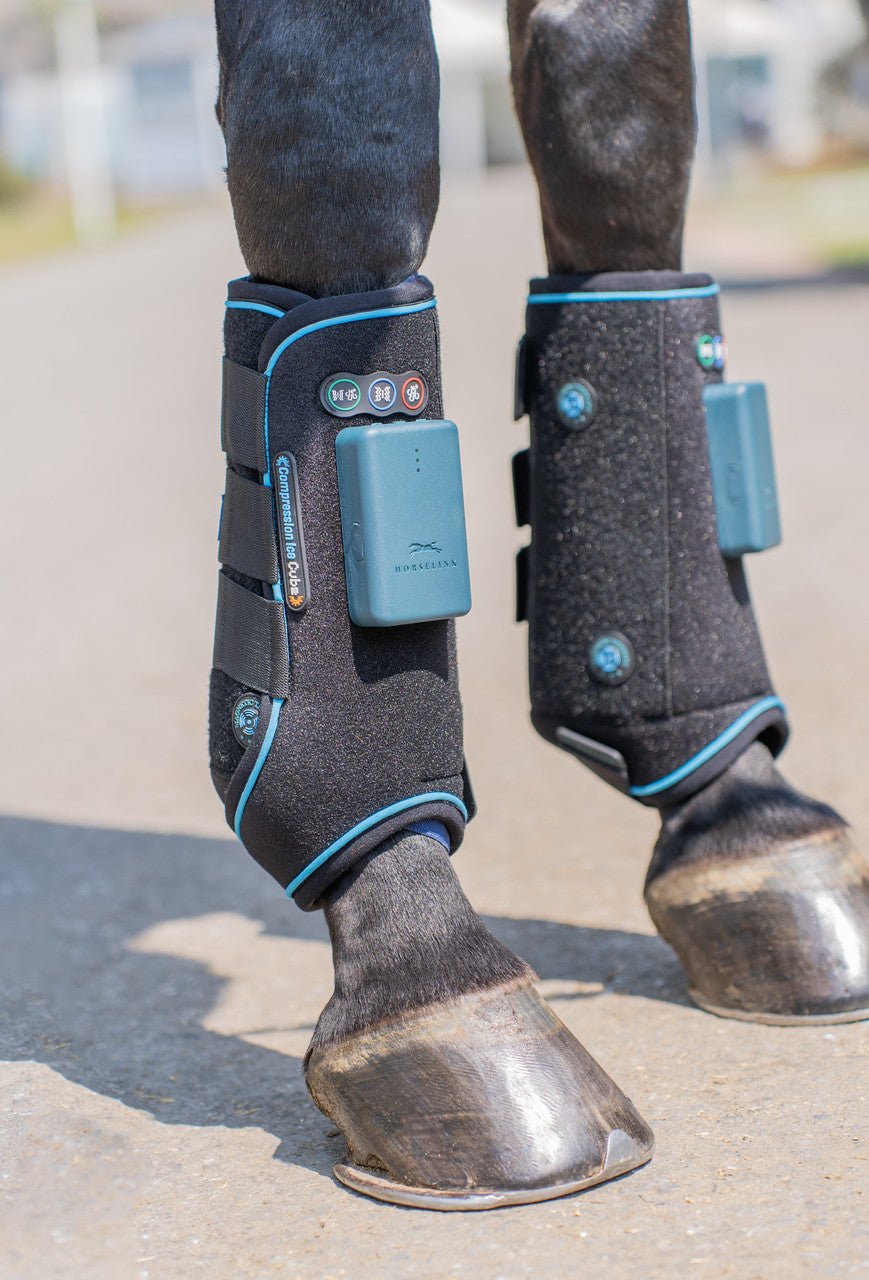 HorseLinkTech Compression Ice Cube Therapy Boots - HorseLinkTech - Equiluxe Tack