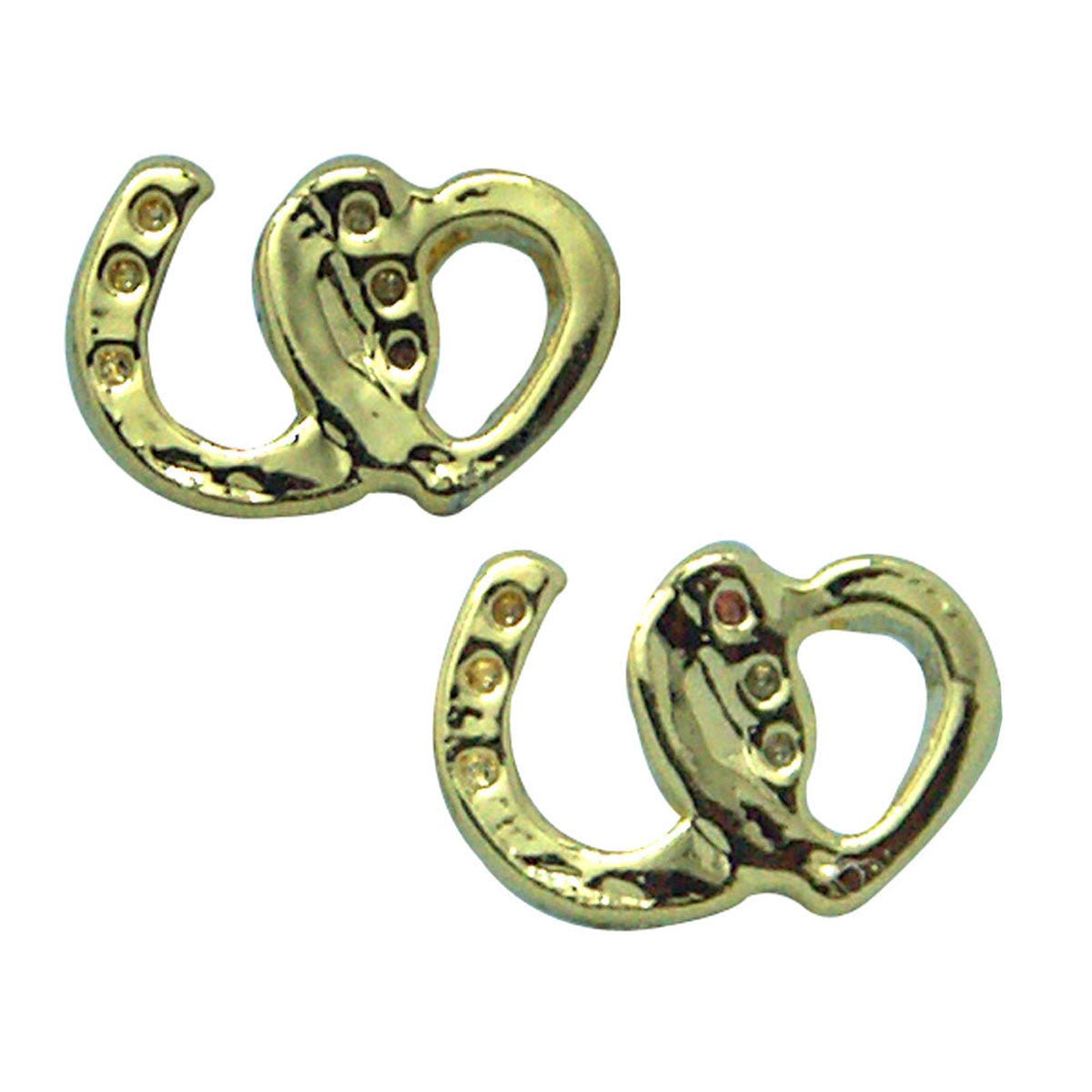 Horseshoe/Heart Earrings - Equiluxe Tack - Equiluxe Tack