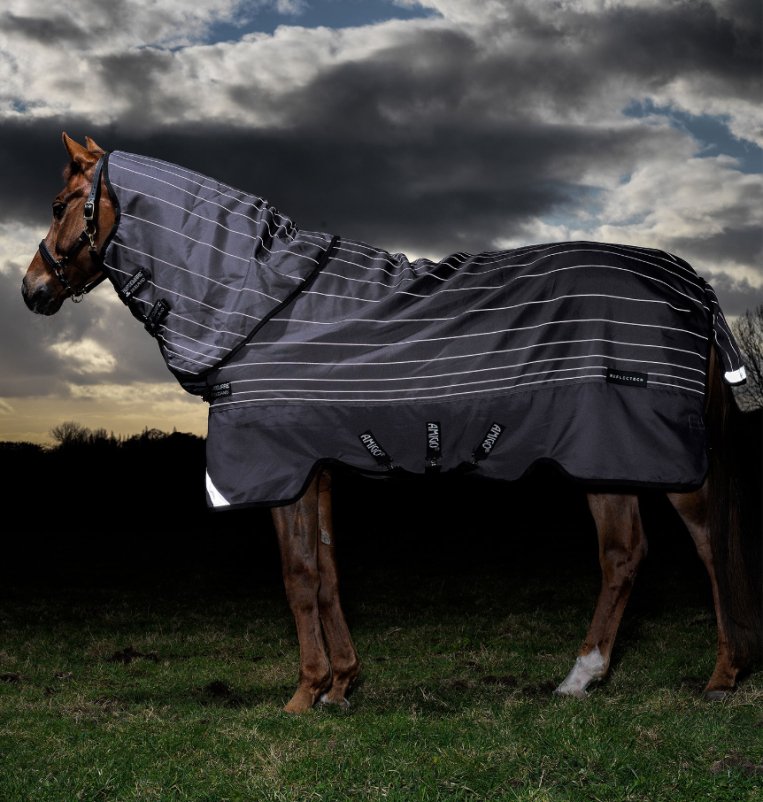 Horseware Amigo® Bravo 12 Reflectech Plus Turnout (100g Light) - Horseware Ireland - Equiluxe Tack