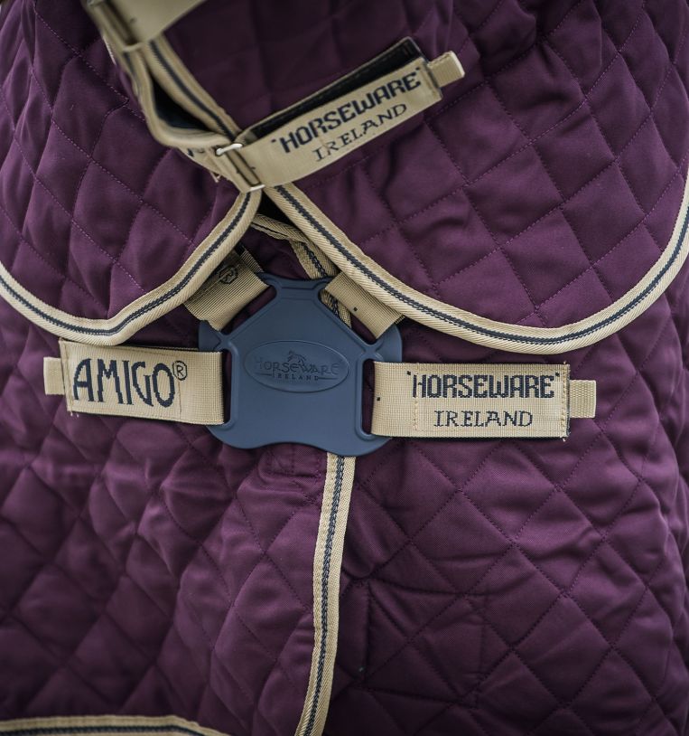 Horseware® Amigo® Stable Plus Blanket with Disc Front Closure (200g Medium) - Horseware Ireland - Equiluxe Tack