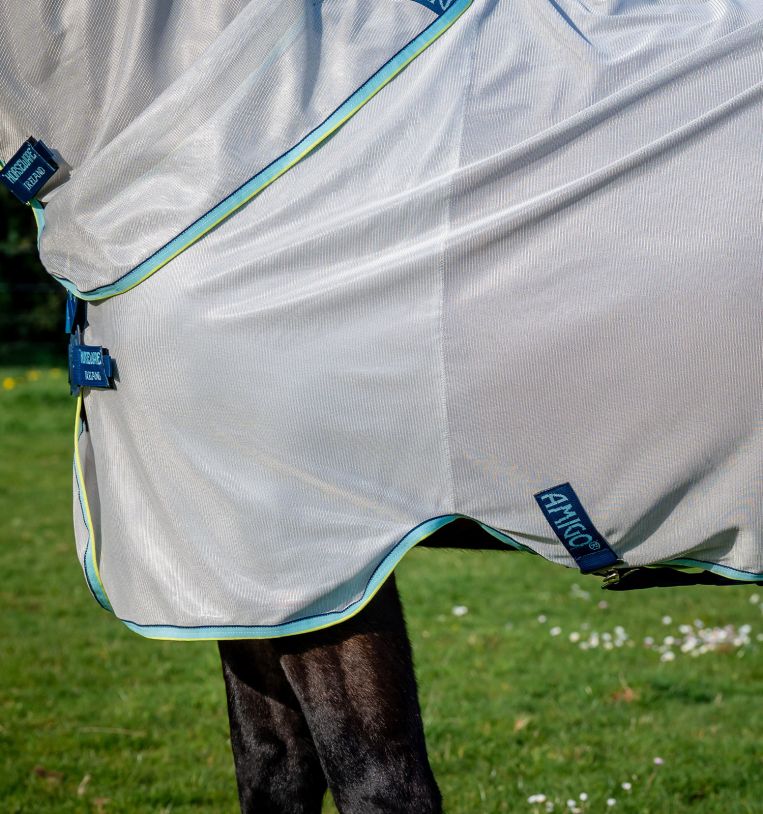 Horseware® Amigo® XL Bug Rug Fly Sheet with Disc Front Closure (0g Light) - Horseware Ireland - Equiluxe Tack