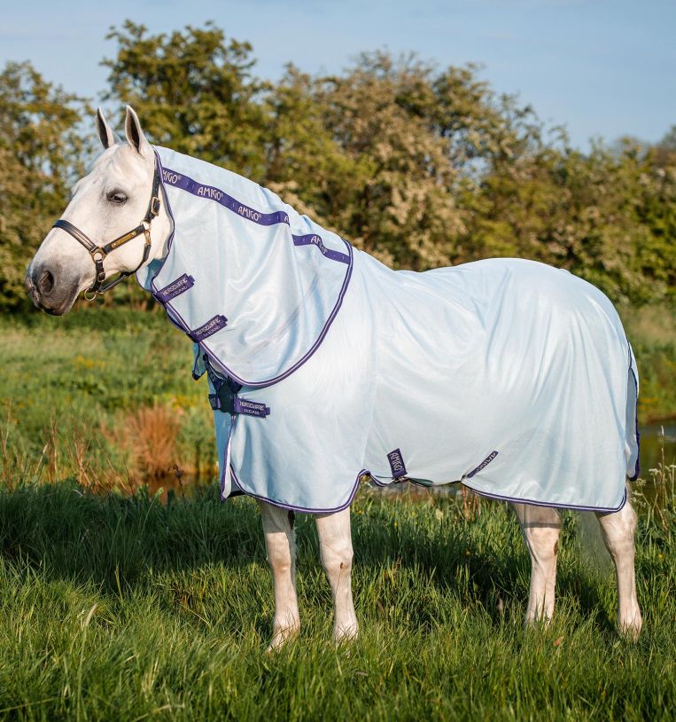 Horseware® Amigo® XL Bug Rug Fly Sheet with Disc Front Closure (0g Light) - Horseware Ireland - Equiluxe Tack