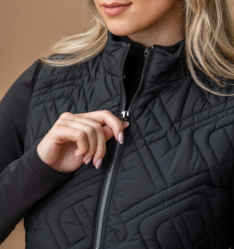 Horseware Ireland Alessandro Albanese Neve Monogram Quilted Vest - Alessandro Albanese - Equiluxe Tack