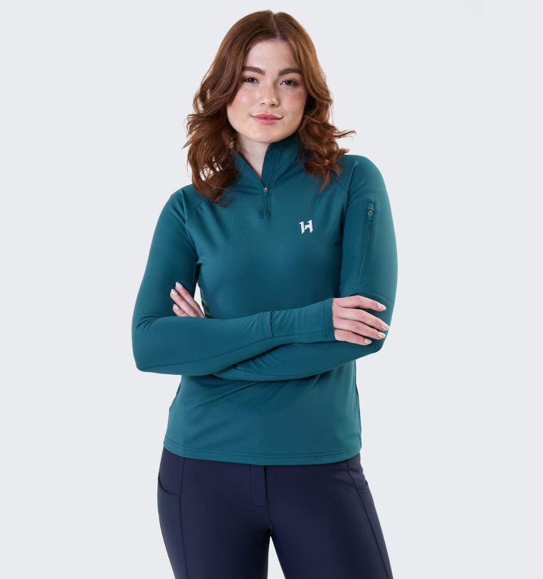 Horseware Ireland Strive Winter 1/4 Zip Top - Horseware Ireland - Equiluxe Tack