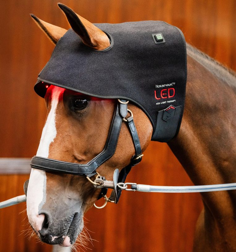 Horseware® LED Red Light Therapy Poll Cap - Horseware Ireland - Equiluxe Tack