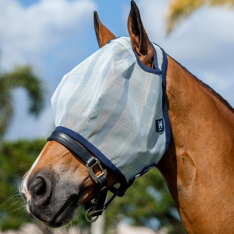Horseware® Newmarket Fly Mask - No Ears - Horseware Ireland - Equiluxe Tack