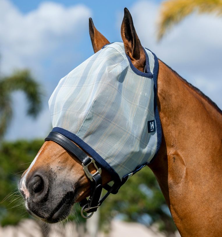 Horseware® Newmarket Fly Mask - No Ears - Horseware Ireland - Equiluxe Tack