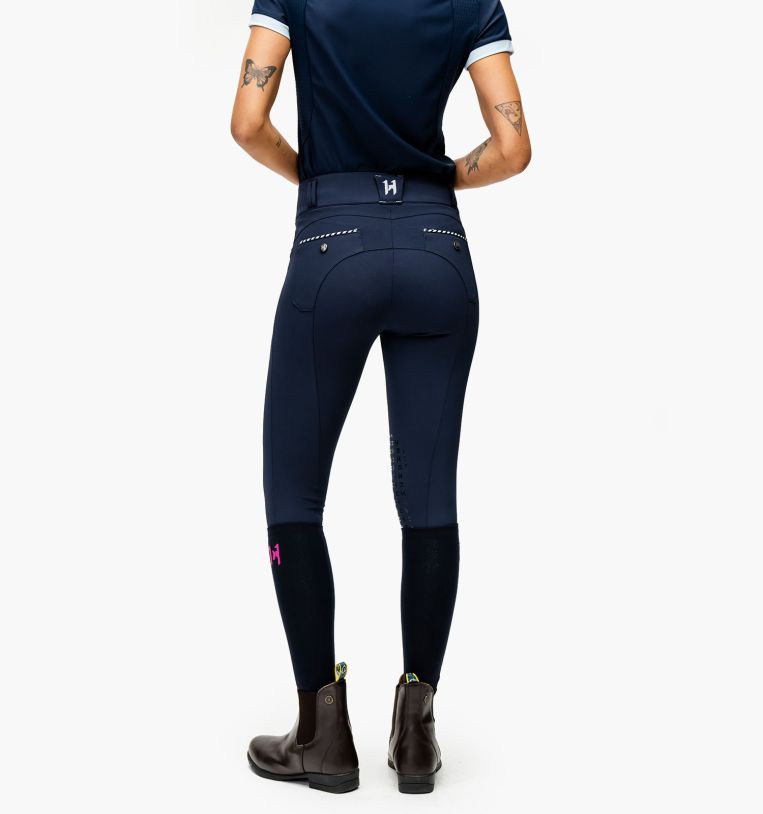 Horseware® Newmarket Mid Rise Breeches - Knee Patch - Horseware Ireland - Equiluxe Tack
