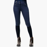 Horseware® Newmarket Mid Rise Breeches - Knee Patch - Horseware Ireland - Equiluxe Tack