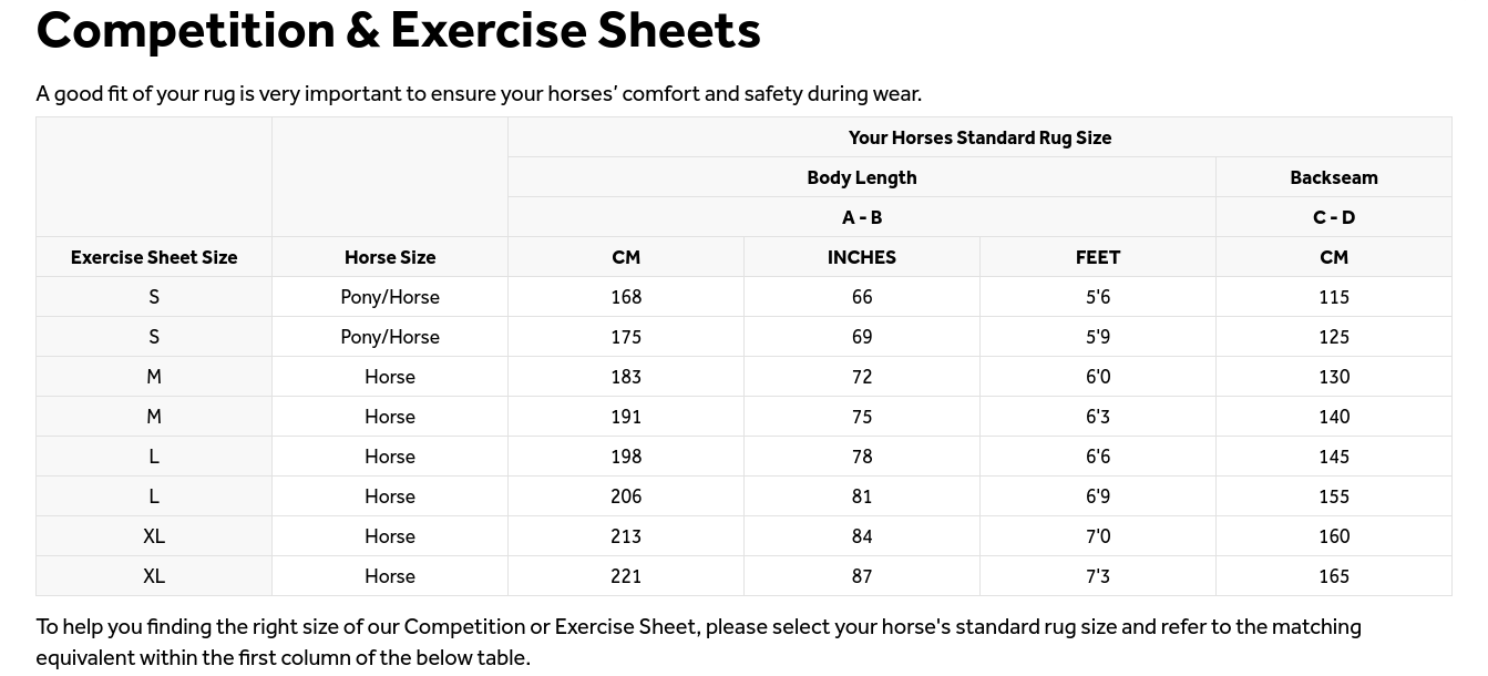 Horseware® Rambo® Competition Sheet (No Fill) - Horseware Ireland - Equiluxe Tack