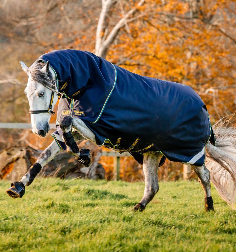 Horseware Rambo® Duo Force 2.0 Turnout (100g Outer with 100g Liner and 300g Liner) - Horseware Ireland - Equiluxe Tack
