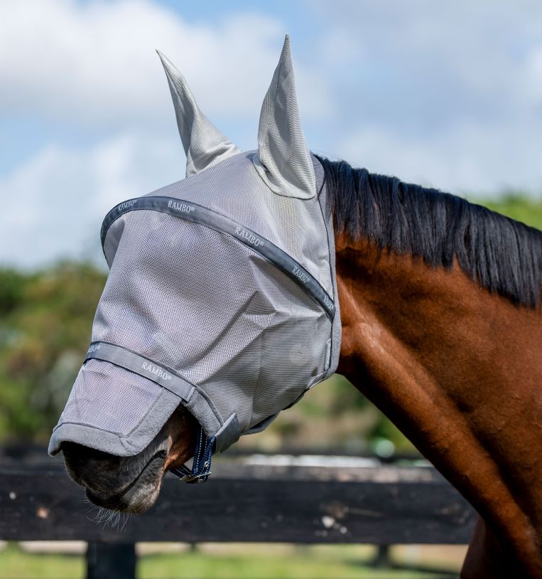 Horseware Rambo® Flymask - Horseware Ireland - Equiluxe Tack
