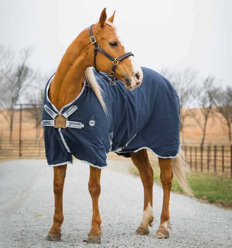 Horseware Rambo® Helix Sheet with Disc Front Closure (No Fill) - Horseware Ireland - Equiluxe Tack