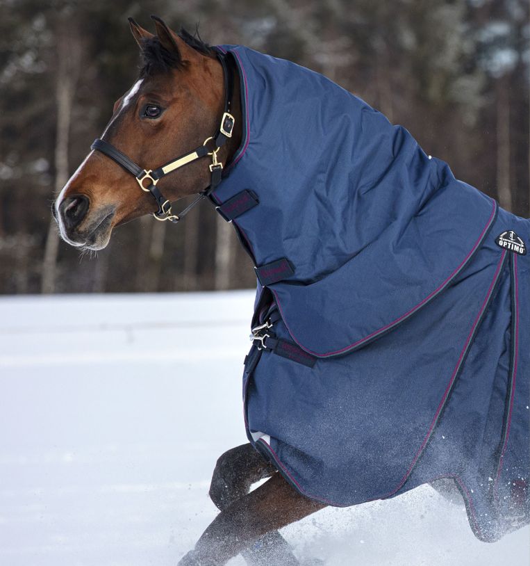 Horseware Rambo® Optimo Hood (150g Light) - Horseware Ireland - Equiluxe Tack