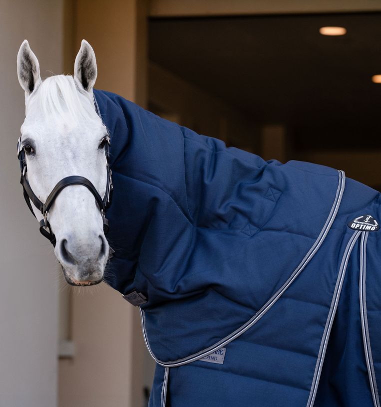 Horseware Rambo® Optimo Stable Hood 200g - Horseware Ireland - Equiluxe Tack