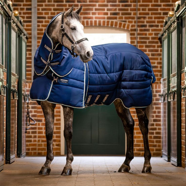 Horseware® Rambo® Optimo Stable Plus Blanket (400g Heavy) - Horseware Ireland - Equiluxe Tack