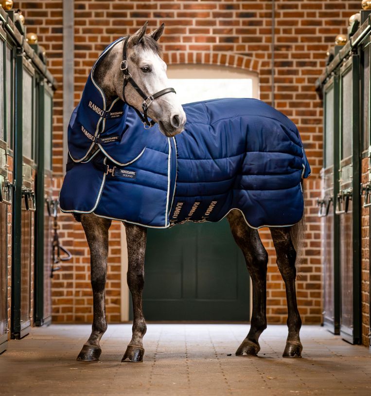 Horseware® Rambo® Optimo Stable Plus Blanket (400g Heavy) - Horseware Ireland - Equiluxe Tack