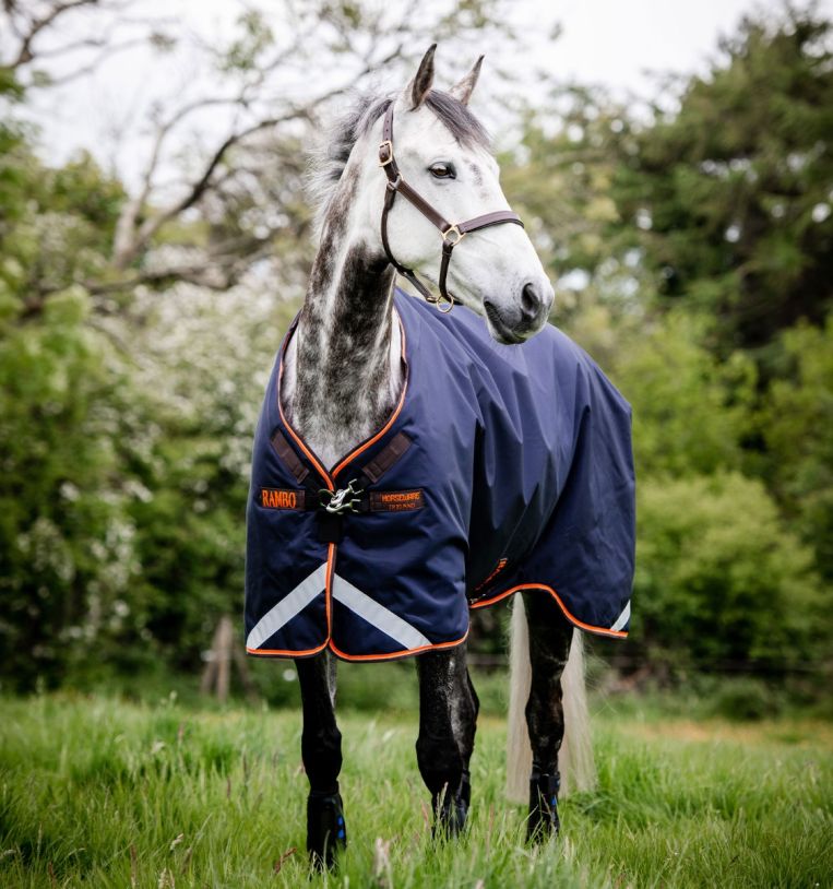 Horseware Rambo® Original Turnout with Leg Arches (100g Light) - Horseware Ireland - Equiluxe Tack