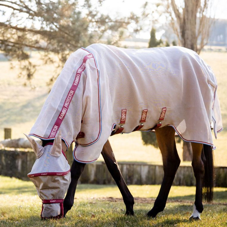 Horseware® Rambo® Protector Fly Sheet with Disc Front Closure - Horseware Ireland - Equiluxe Tack