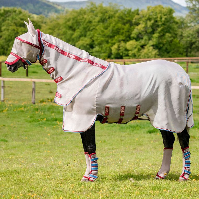 Horseware® Rambo® Protector Fly Sheet with Disc Front Closure - Horseware Ireland - Equiluxe Tack