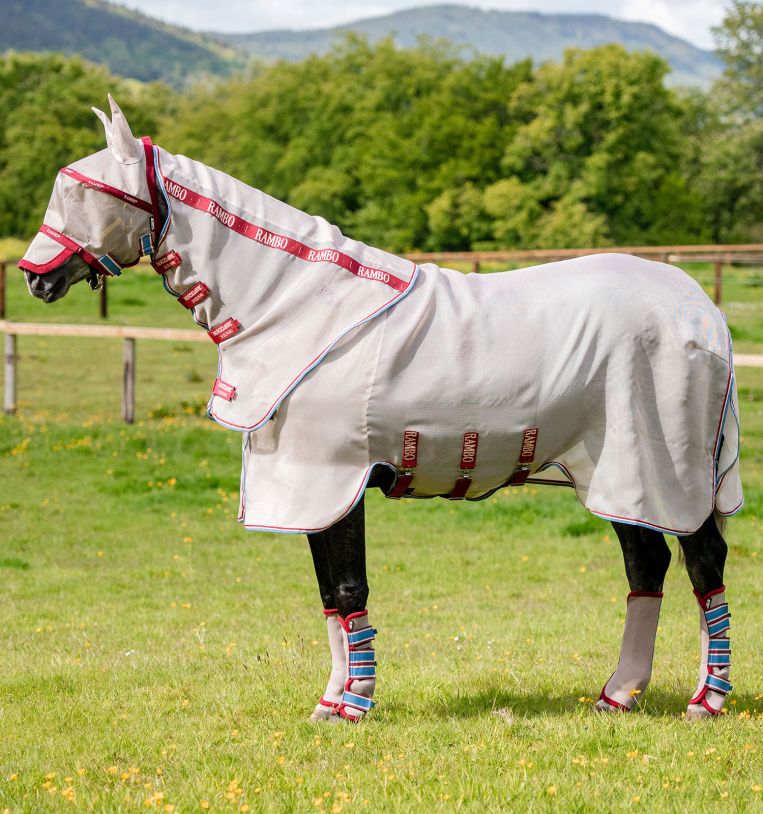 Horseware® Rambo® Protector Fly Sheet with Disc Front Closure - Horseware Ireland - Equiluxe Tack