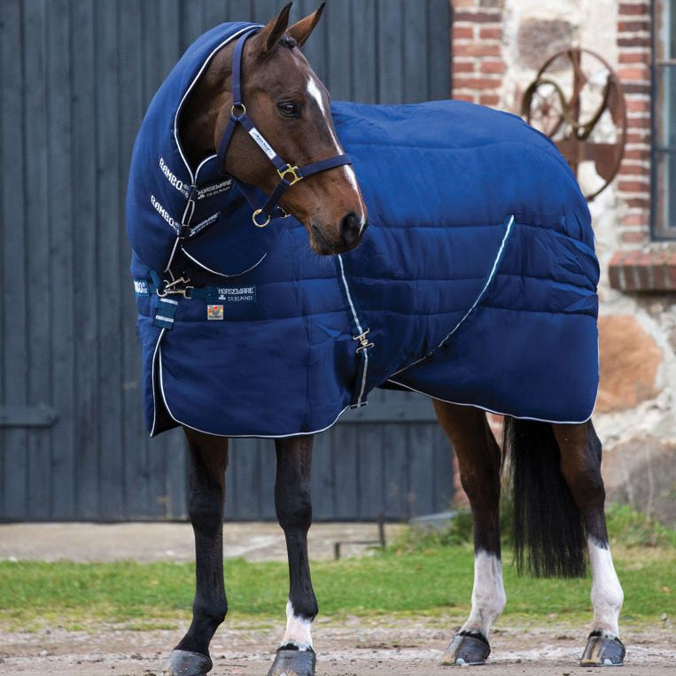 Horseware® Rambo® Stable Plus Blanket with Vari - Layer Blanket (450g Heavy) - Horseware Ireland - Equiluxe Tack