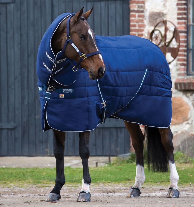 Horseware® Rambo® Stable Plus Blanket with Vari - Layer Blanket (450g Heavy) - Horseware Ireland - Equiluxe Tack