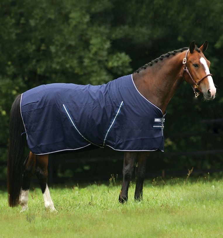 Horseware Rambo® Stable Sheet with Embossed Lining (0g Light) - Horseware Ireland - Equiluxe Tack