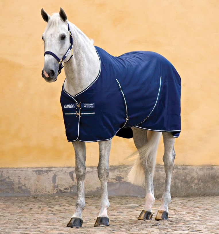 Horseware Rambo® Stable Sheet with Microfiber Lining (0g Light) - Horseware Ireland - Equiluxe Tack