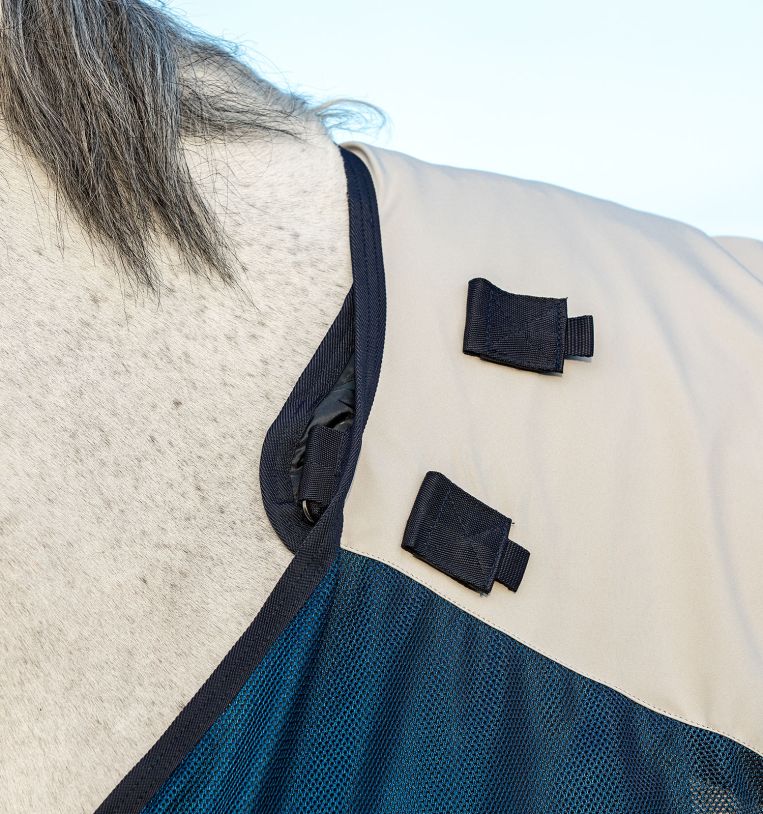 Horseware Rambo® Summer Series Turnout with Disc Front Closure (0g Outer with 100g Liner) - Horseware Ireland - Equiluxe Tack