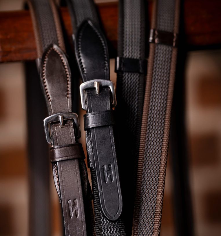 Horseware® Rubber Grip Continental Reins - Horseware Ireland - Equiluxe Tack