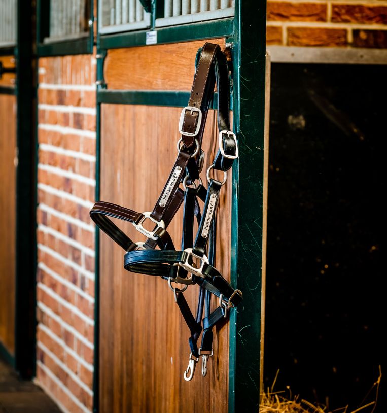 Horseware® Signature Leather Halter - Horseware Ireland - Equiluxe Tack