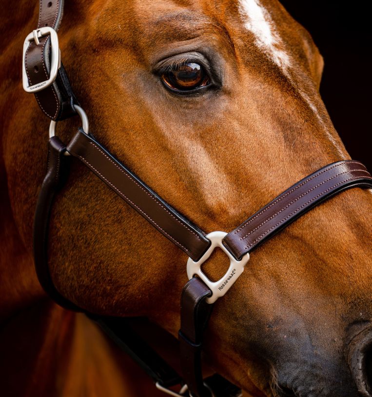 Horseware® Signature Leather Halter - Horseware Ireland - Equiluxe Tack