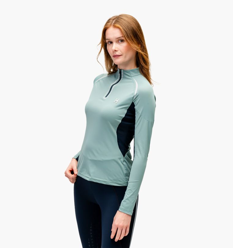 Horseware® Stamina Long Sleeve 1/4 Zip Top - Horseware Ireland - Equiluxe Tack