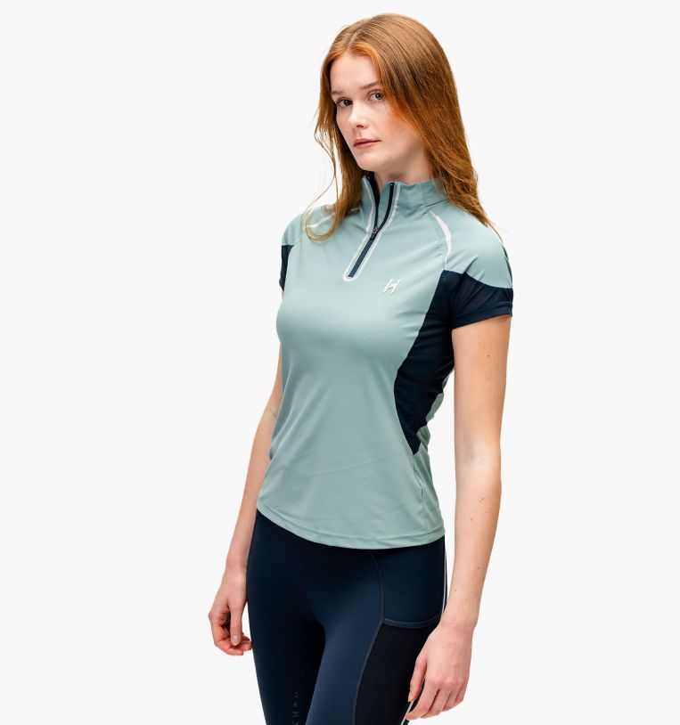 Horseware® Stamina Short Sleeve 1/4 Zip Top - Horseware Ireland - Equiluxe Tack