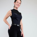 Horzehoods Black Air2 Sleeveless Base Layer - Horzehoods - Equiluxe Tack