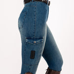 HORZEHOODS® Light Blue Demi Denim Jeggings - Horzehoods - Equiluxe Tack